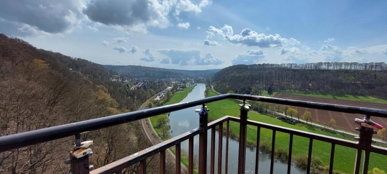 Froschkoenig Mit Teichblick Apartment Trendelburg Luaran gambar