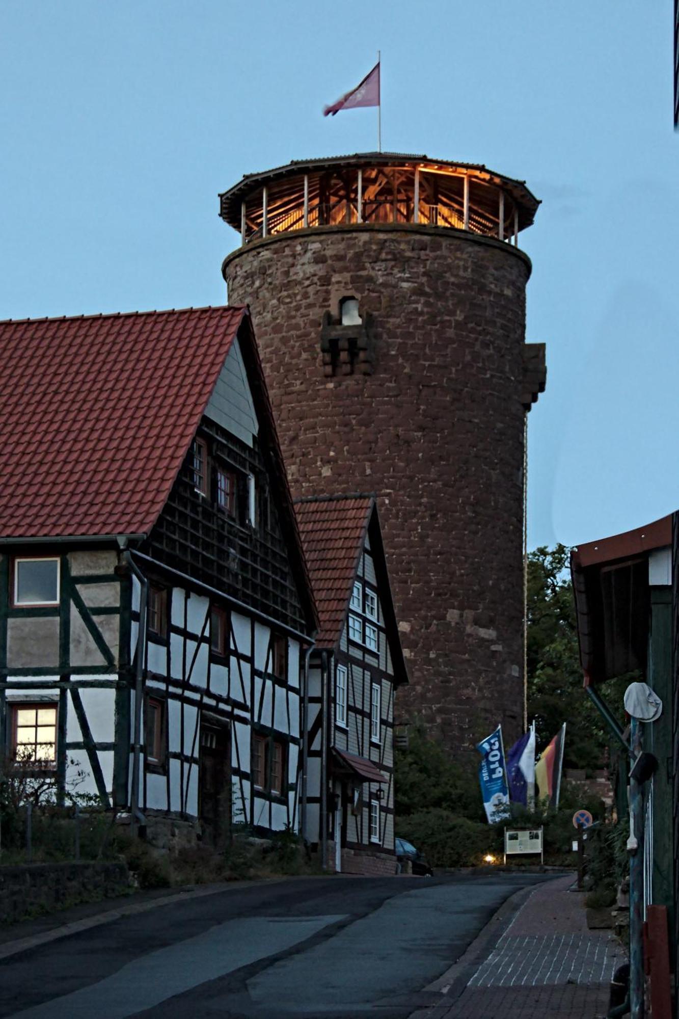 Froschkoenig Mit Teichblick Apartment Trendelburg Luaran gambar